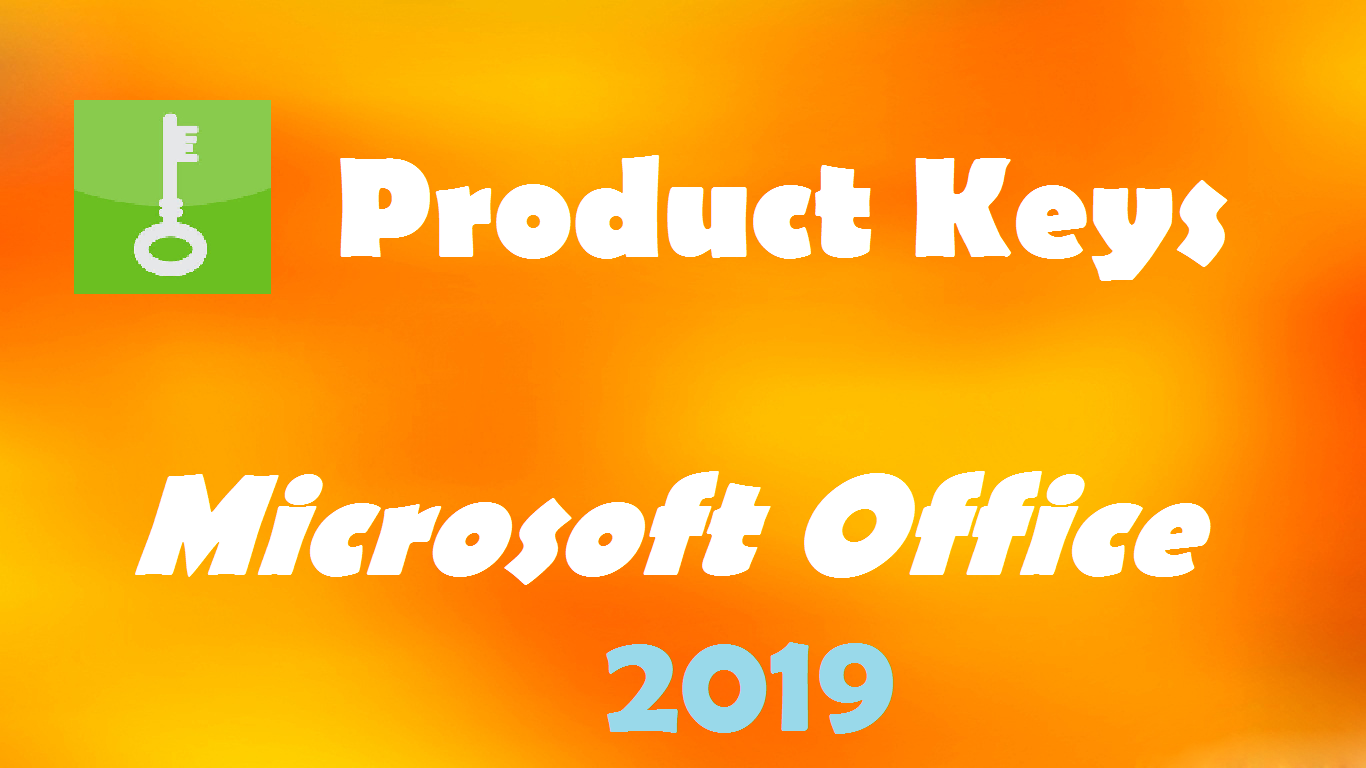 microsoft word 2019 product key