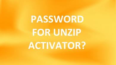 Photo of What is the password to unzip activator?