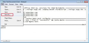 Office 2010 activator text file