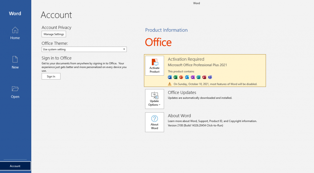 How to Activate Microsoft Office 2021 Without Product Key on Windows 11