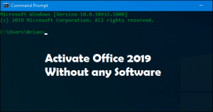 Office 2019 Activation without any Software Office 2019 Activation without any Software
